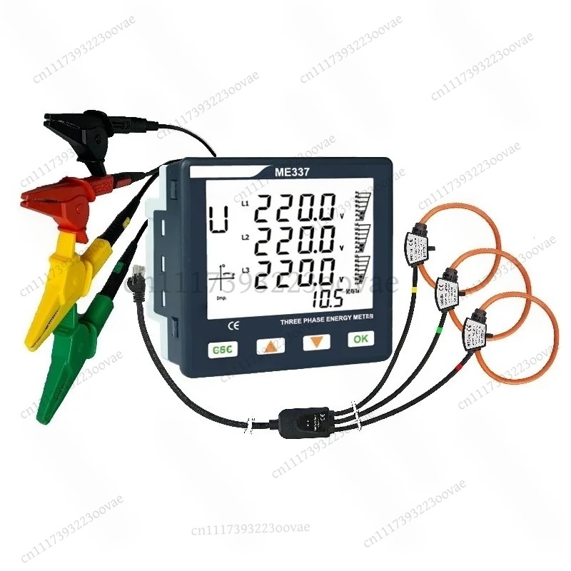 Energy Monitor Meter - LF_Smart Güç Kalitesi Ölçer RS485 Rogowski