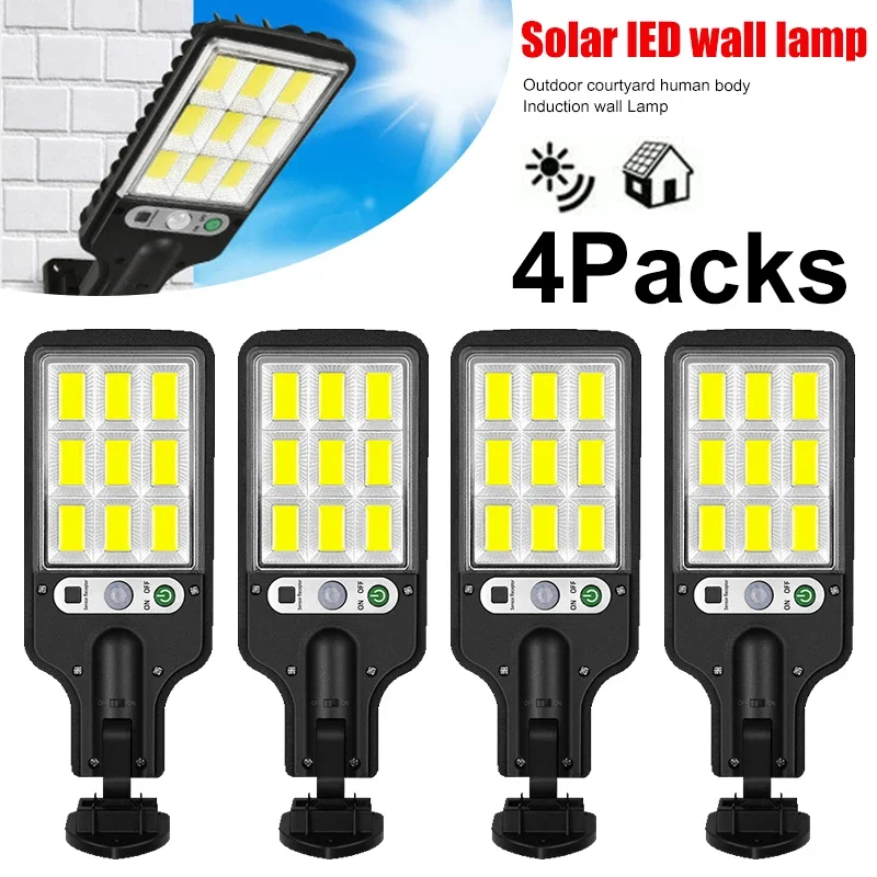 Solar Lamp - Güçlü LED Güneş Enerjili Dış Mekan