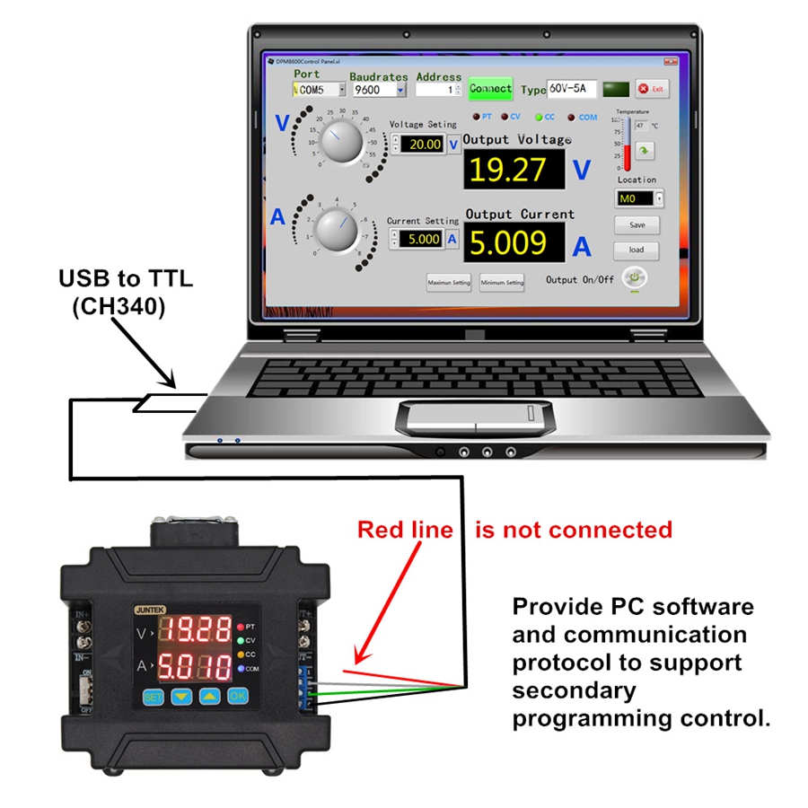 DPM8650 485RF DPM8650 60V 50A  - Charge Controller Solar incelemesi ve fiyatı