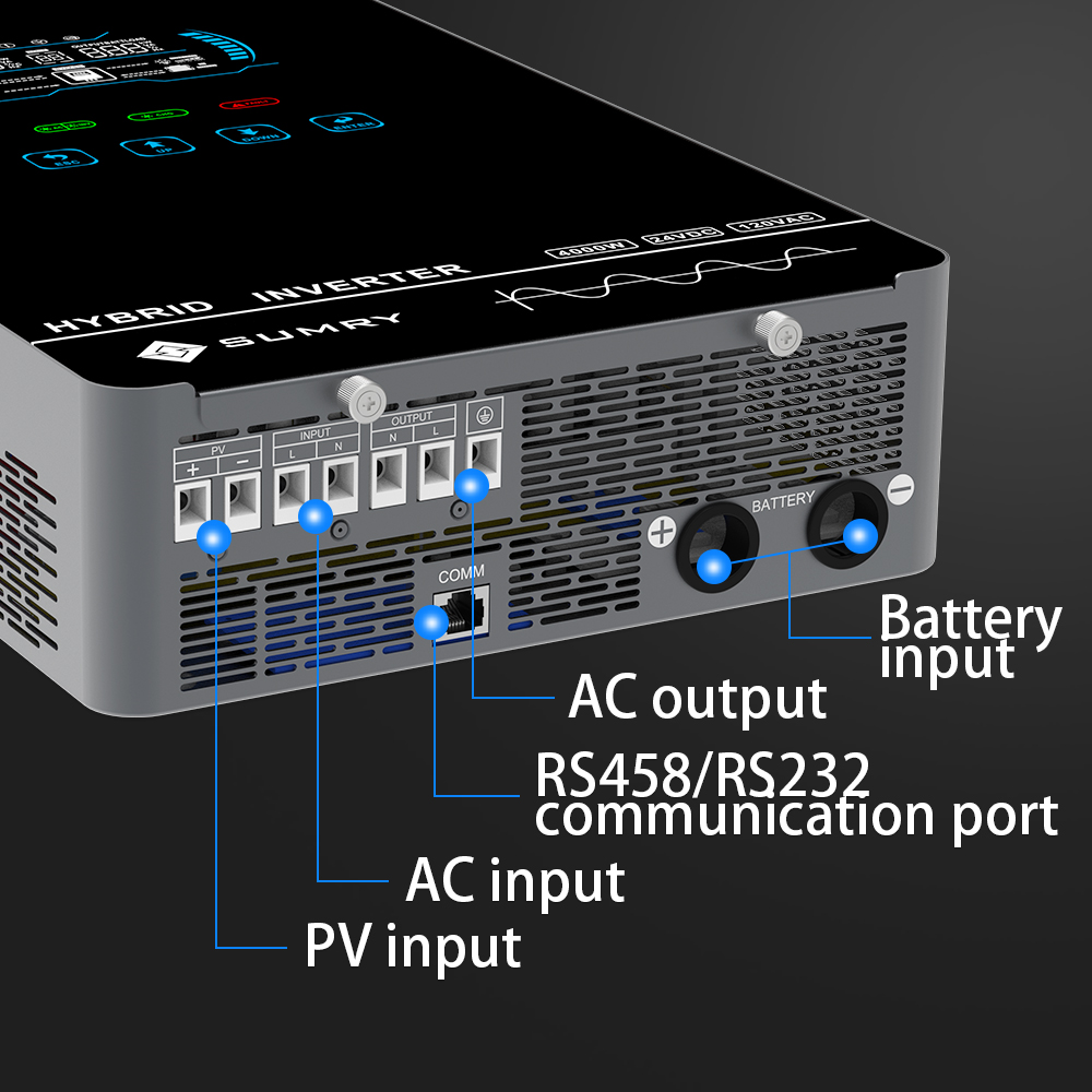 Sumry 4KW 120V Şebeke Dışı Sol - Charge Controller Solar incelemesi ve fiyatı
